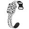 Apple Watch 38/40/41 Klockarband Leopard Vit/Svart