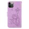 iPhone 14 Pro Fodral Lotus Blomma Lila