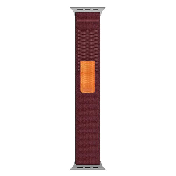 Bild 3, Apple Watch 38/40/41 mm Armband Nylon Trail Loop Vinröd