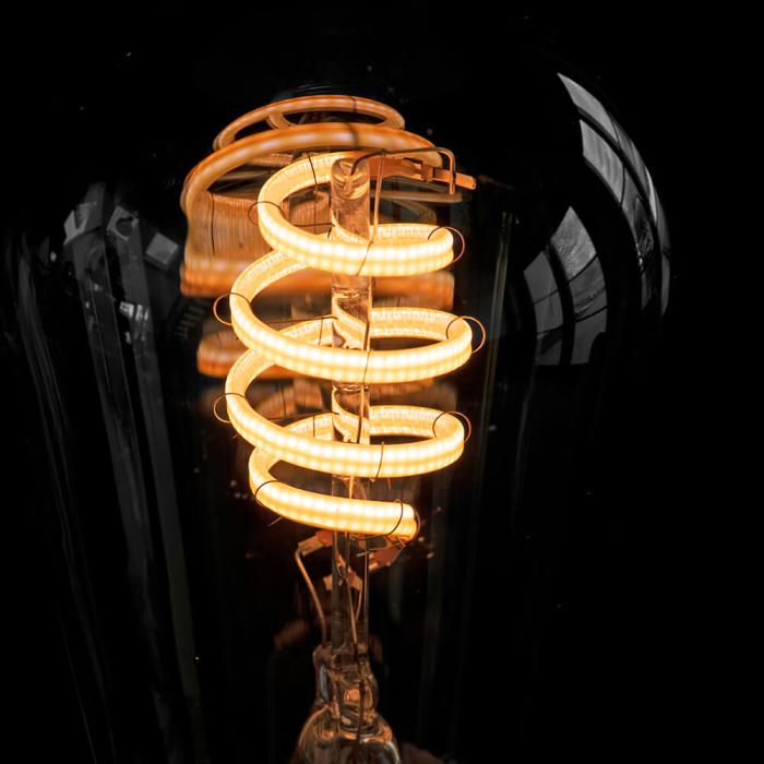 Bild 6, Hombli Smart Lampa Glödtråd E27 ST64-Rök CCT