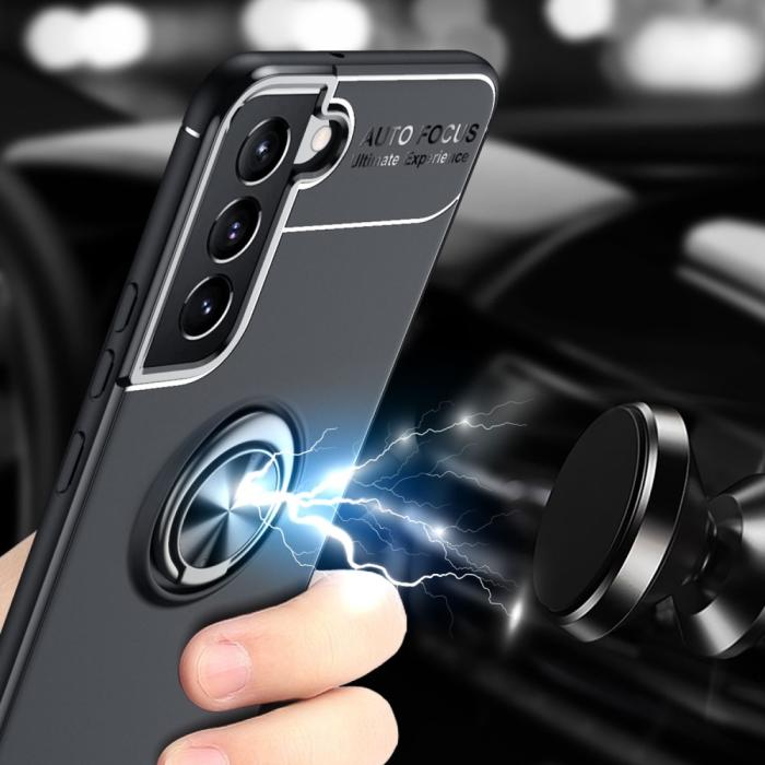 Bild 4, Samsung Galaxy S22 Plus Skal Ring Blå