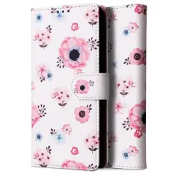 Tech-Protect Samsung Galaxy A13 4G Fodral Vita Blommor