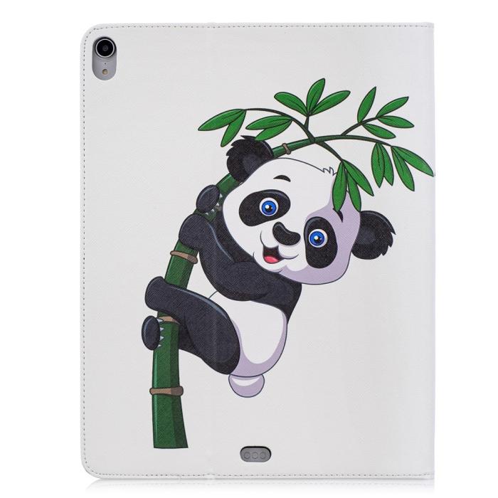 Bild 3, iPad Pro 12.9 (2018) - Case Stand Fodral - Klätrande Panda