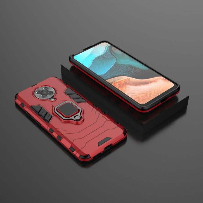 Bild 4, Xiaomi Poco F2 Pro - Ring Skal - Röd