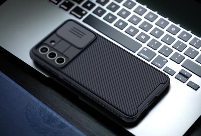Bild 3, NILLKIN Samsung Galaxy S21 FE Skal CamShield Pro Svart