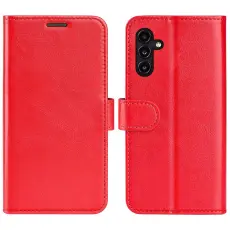 Samsung Galaxy A14 4G/5G Fodral Crazy Horse Läder Röd