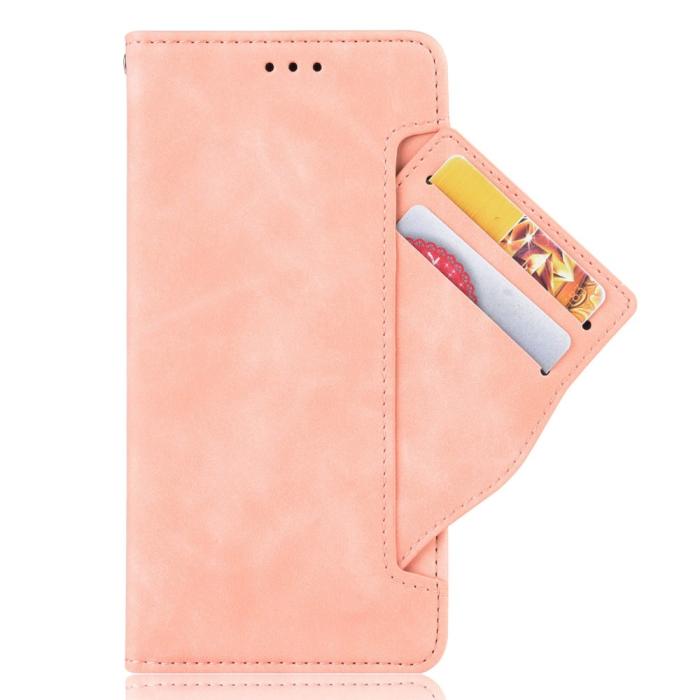 Bild 2, Xiaomi Redmi Note 11 Pro 5G Fodral Avtagbart Kortfodral Ljus Rosa