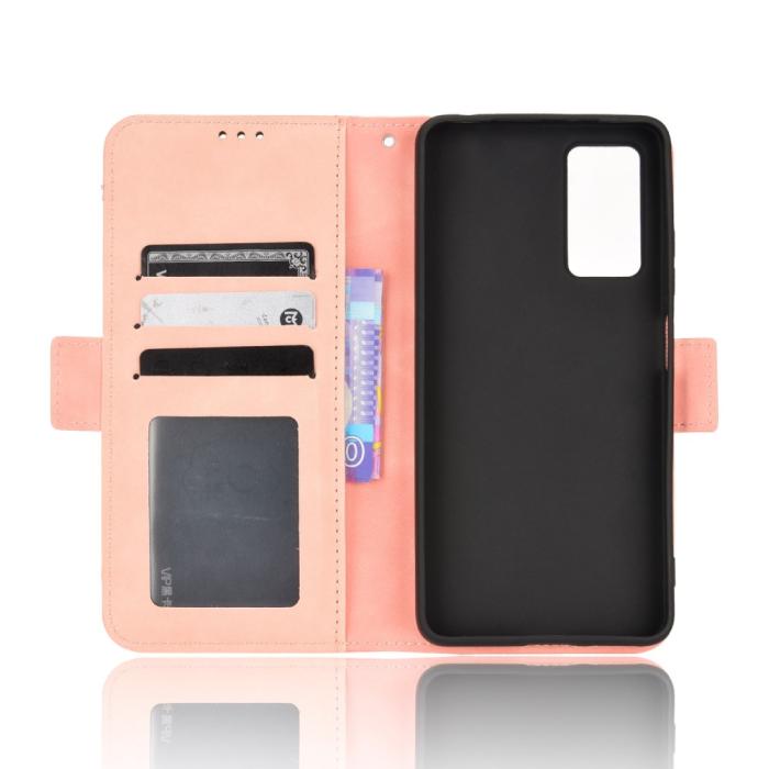 Bild 6, Xiaomi Redmi Note 11 Pro 5G Fodral Avtagbart Kortfodral Ljus Rosa