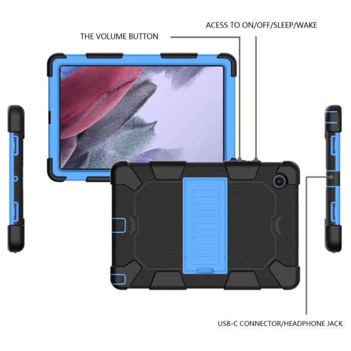Bild 6, Samsung Galaxy Tab A8 10.5 (2021) Skal Shockproof Hybrid Kickstand