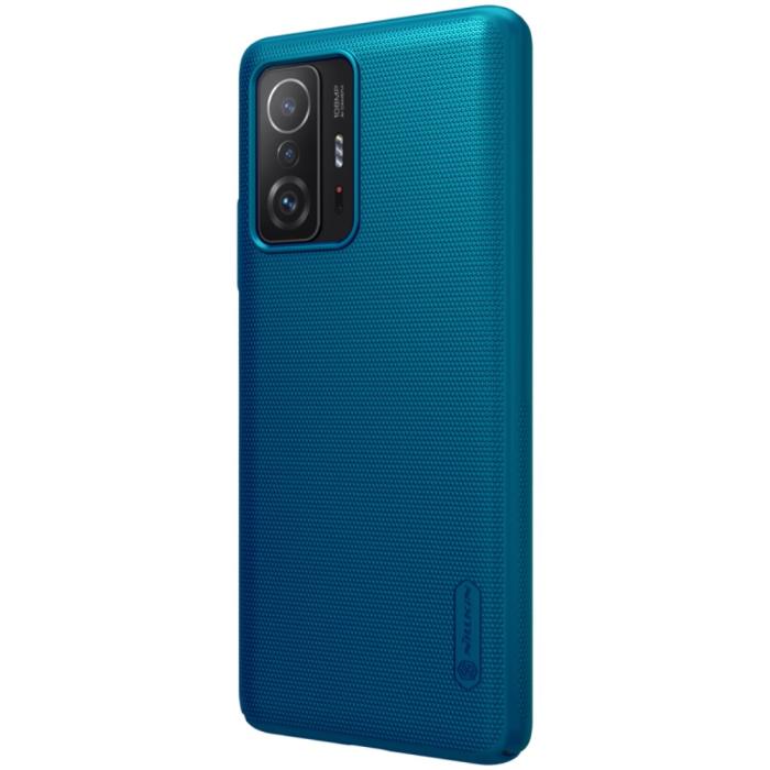 Bild 2, NILLKIN Xiaomi 11T / 11T Pro Skal Frosted Shield Matt Blå