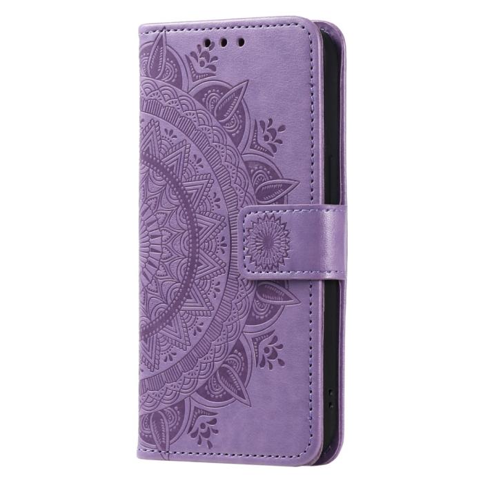 Bild 5, Sony Xperia 1 VII Fodral Mandala Läder Lila