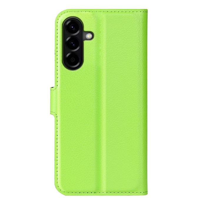 Bild 6, Samsung Galaxy A57 5G Fodral Litchi Läder Grön