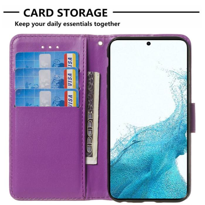 Bild 3, Samsung Galaxy S23 Plus Fodral Solid Lila