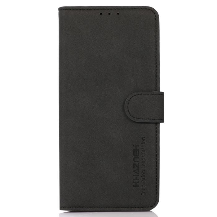 Bild 2, KHAZNEH Motorola Moto G31 / G41 Fodral Retro Läder Svart
