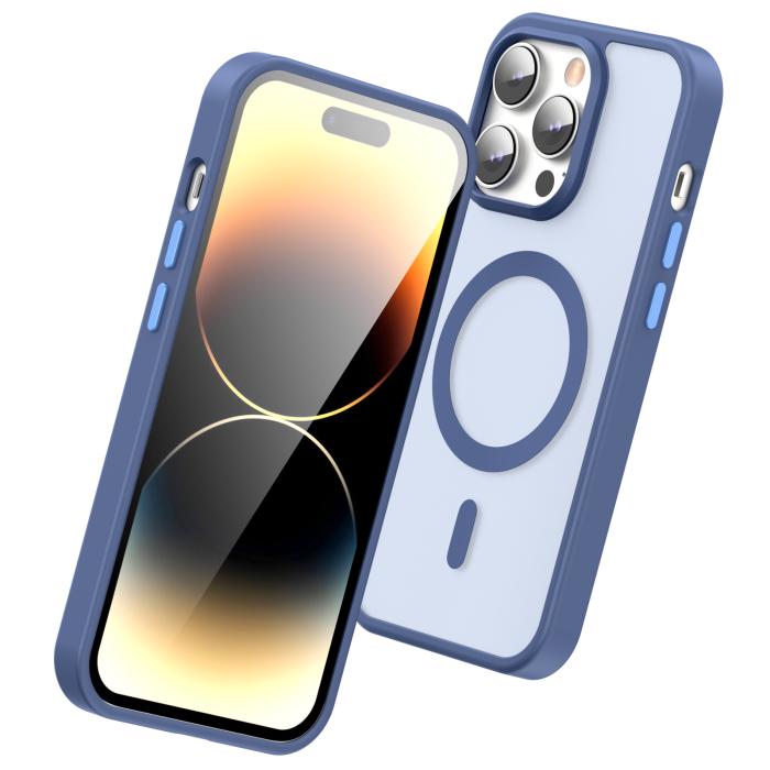 Bild 3, ColorPop iPhone 14 Pro Max Skal CH MagSafe Matt Lavender Ash