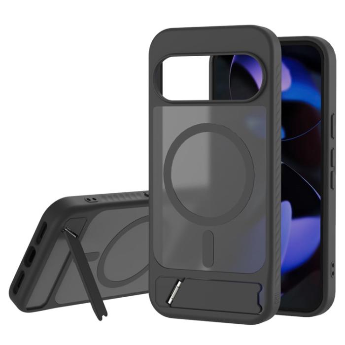 Bild 1, LEREACH Google Pixel 10/10 Pro / 9/9 Pro Skal MagSafe Kickstand
