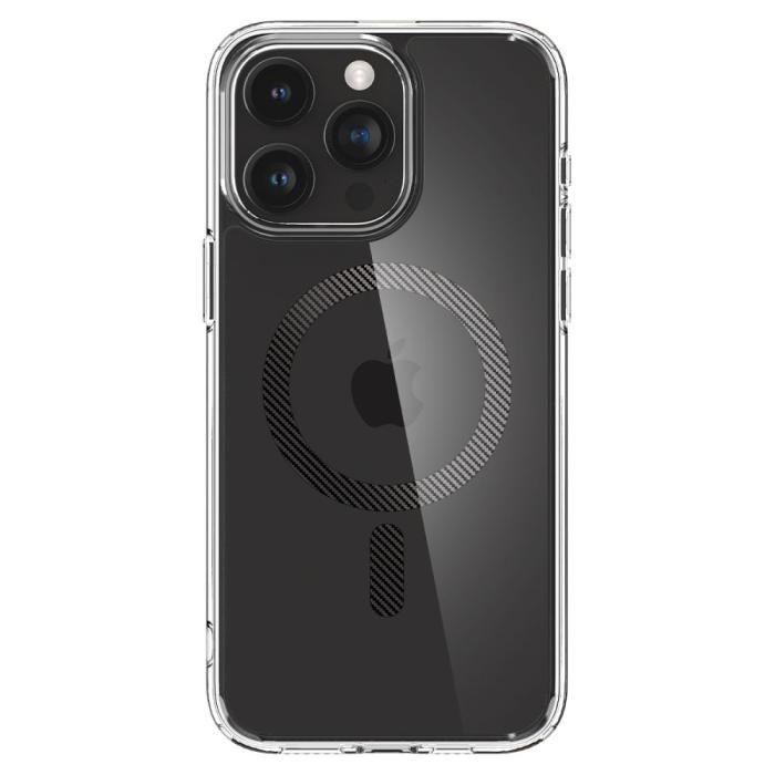 Bild 2, Spigen iPhone 15 Pro Skal MagSafe Ultra Hybrid Kolfiber
