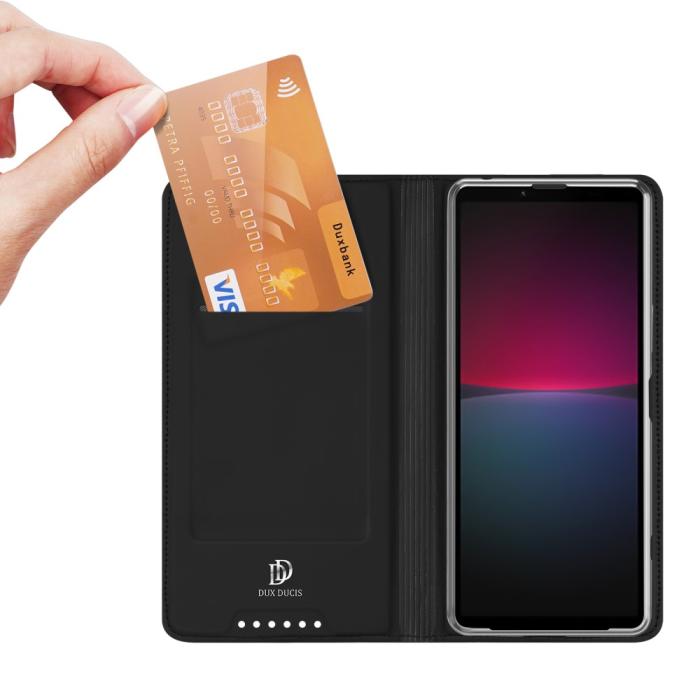 Bild 2, DUX DUCIS Sony Xperia 10 V Fodral Skin Pro Svart