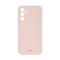 ONSALA Galaxy A34 5G Mobilskal Silikon Chalk Pink