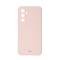 ONSALA Galaxy A54 5G Mobilskal Silikon Chalk Pink