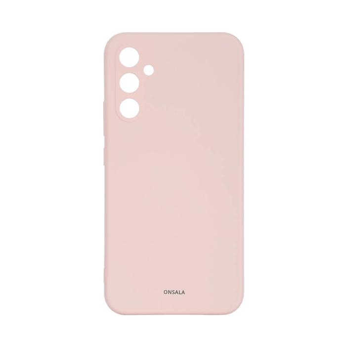 Bild 1, ONSALA Galaxy A34 5G Mobilskal Silikon Chalk Pink