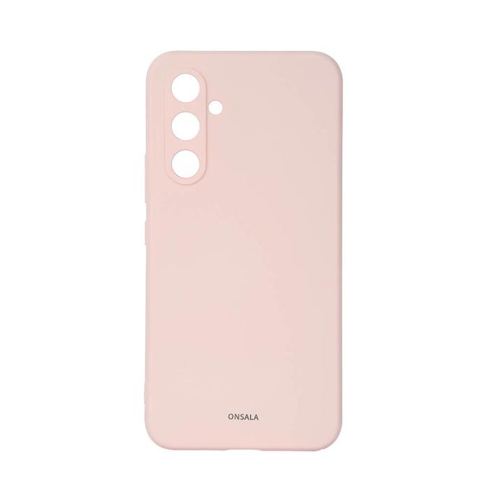 Bild 1, ONSALA Galaxy A54 5G Mobilskal Silikon Chalk Pink