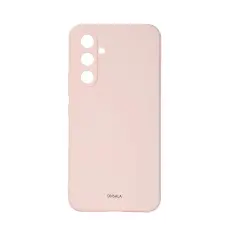 ONSALA Galaxy A54 5G Mobilskal Silikon Chalk Pink