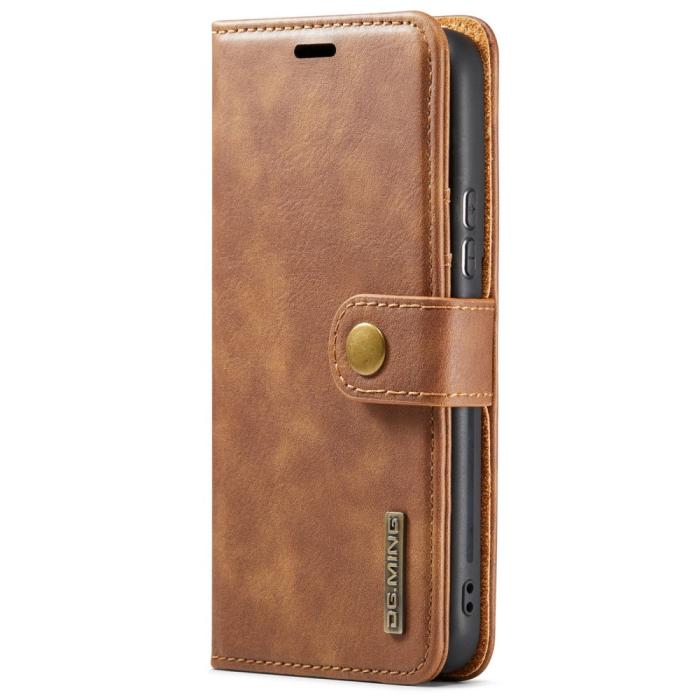 Bild 2, DG.MING Samsung Galaxy S22 Plus Fodral 2in1 Magnet Fodral / Skal Brun