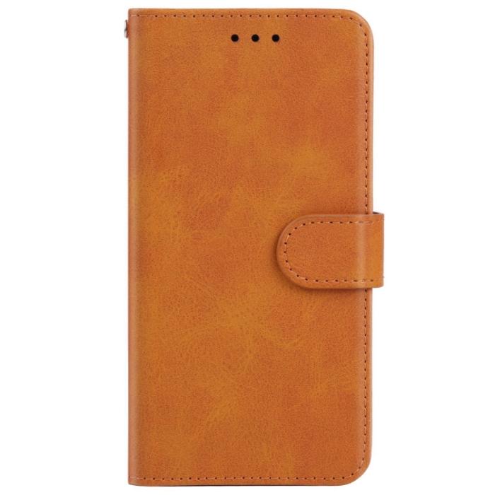 Bild 2, Motorola Moto G62 5G Fodral Solid Läder Brun