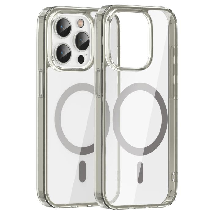 Bild 2, ColorPop iPhone 15 Pro Skal CH MagSafe Transparent/Titanium