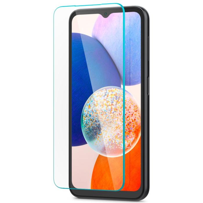 Bild 4, Spigen Galaxy A15 4G/5G / A25 5G 2-PACK Skärmskydd Glas.tR Slim