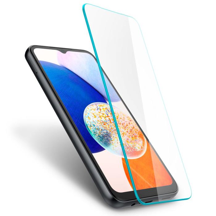 Bild 5, Spigen Galaxy A15 4G/5G / A25 5G 2-PACK Skärmskydd Glas.tR Slim