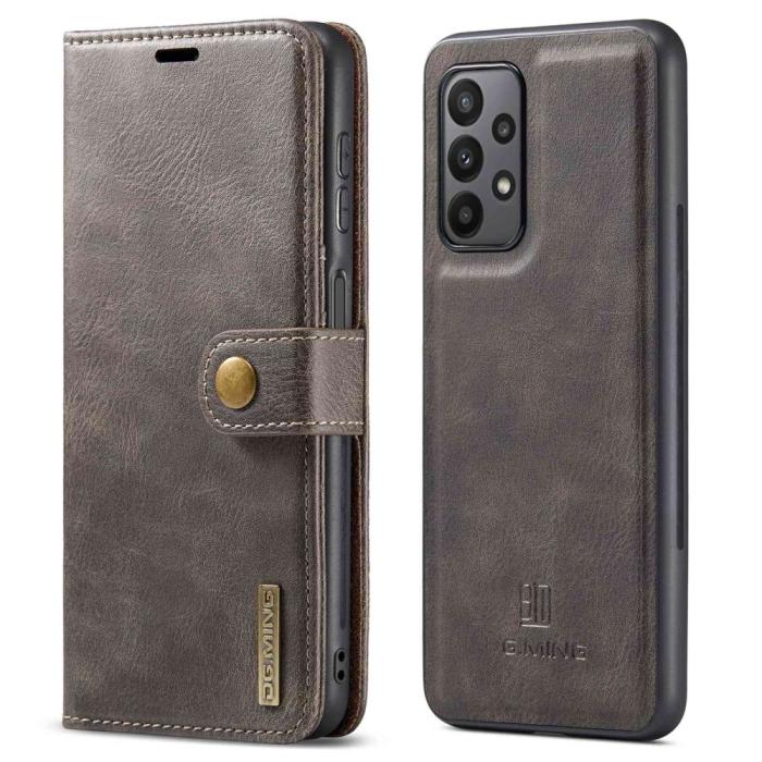 Bild 1, DG.MING Samsung Galaxy A23 5G 2in1 Magnet Fodral / Skal Grå