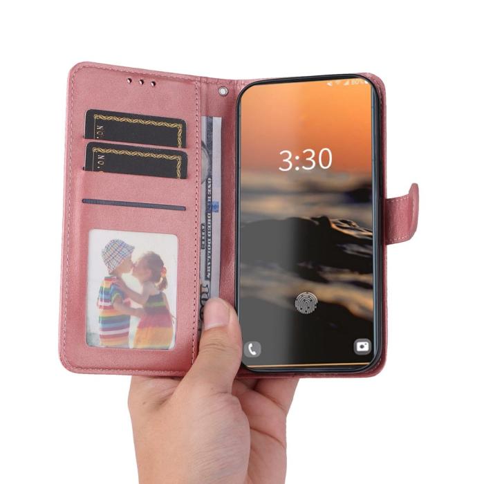 Bild 5, Samsung Galaxy S23 Ultra Fodral Läder Roséguld