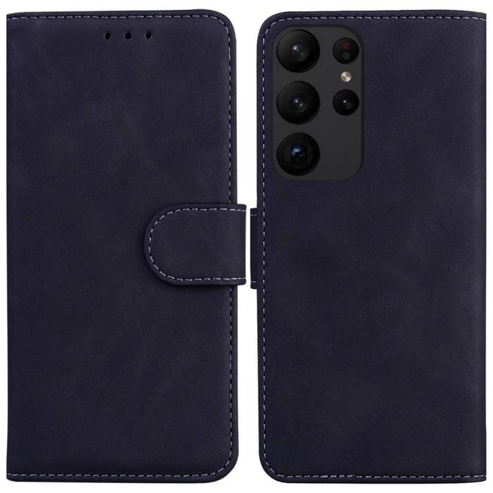 Bild 1, Samsung Galaxy S23 Ultra Fodral Läder Svart