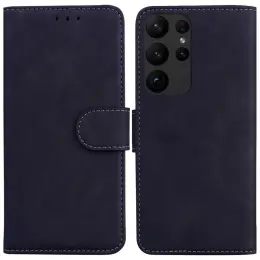 Samsung Galaxy S23 Ultra Fodral Läder Svart