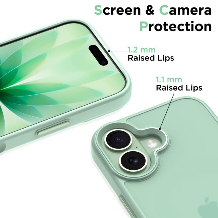 Bild 3, Tech-Protect iPhone 17 Skal MagMat Matt Sage