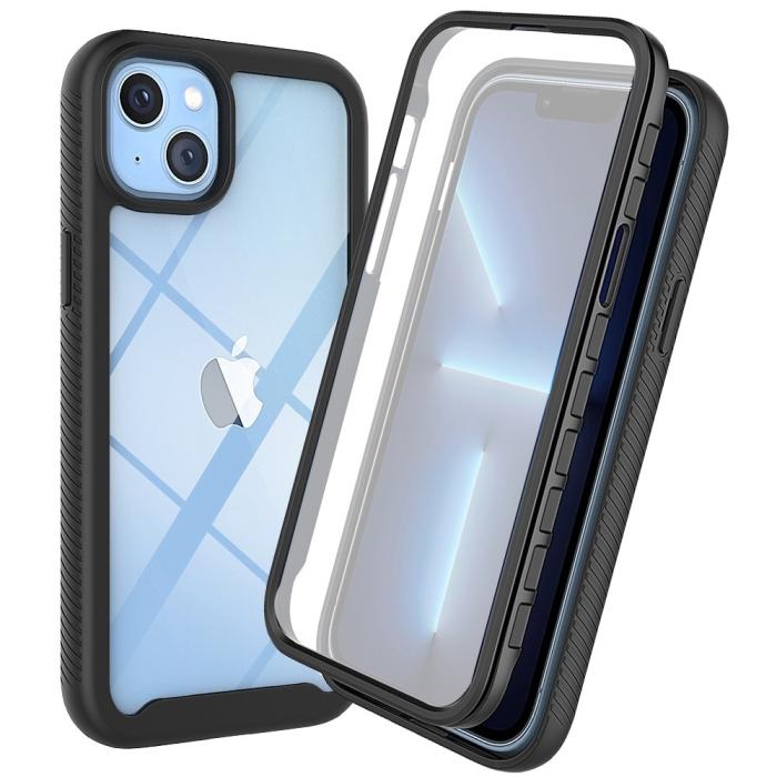 Bild 1, iPhone 14 Skal 360 Hybrid Defense Svart