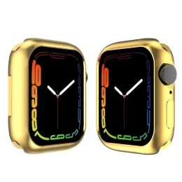 Apple Watch 7/8 45mm Skal TPU Electroplate Guld