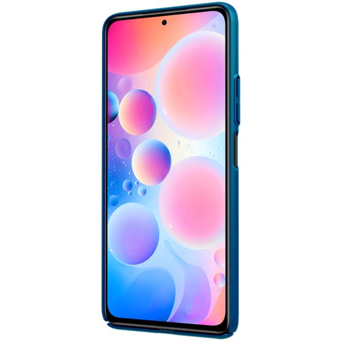Bild 4, Xiaomi Mi 11i - NILLKIN Shield Frostat Skal - Blå