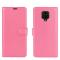 Xiaomi Redmi Note 9 Pro/Note 9S - Litchi Plånboksfodral - Rosa
