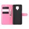 Xiaomi Redmi Note 9 Pro/Note 9S - Litchi Plånboksfodral - Rosa