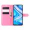 Xiaomi Redmi Note 9 Pro/Note 9S - Litchi Plånboksfodral - Rosa