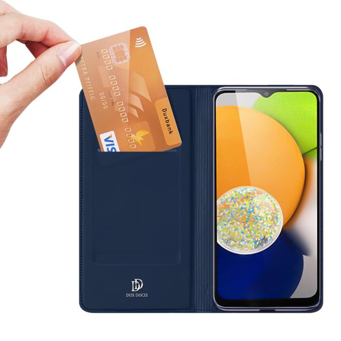 Bild 4, DUX DUCIS Samsung Galaxy A03 Fodral Skin Pro Blå