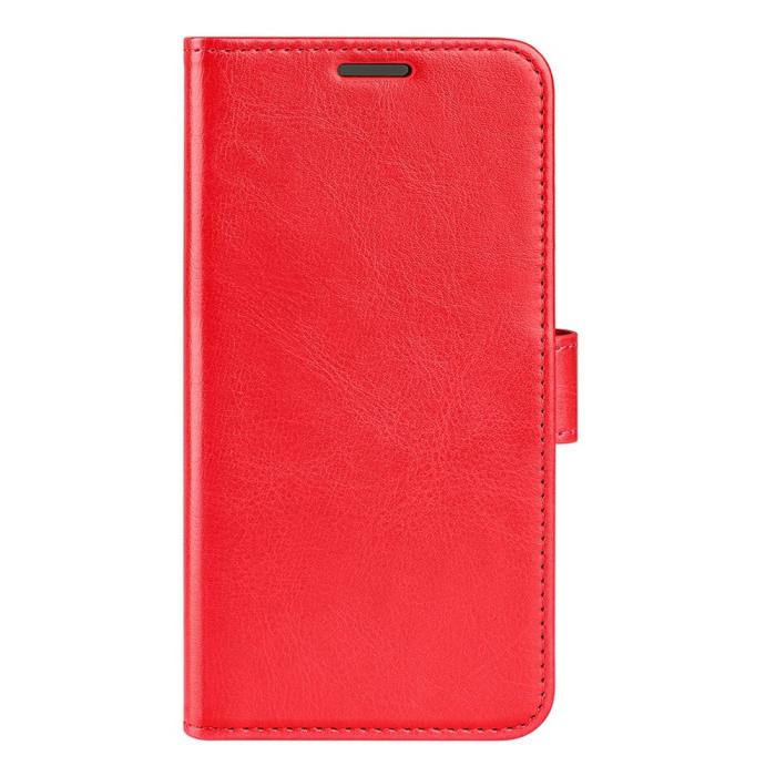 Bild 5, Samsung Galaxy A14 4G/5G Fodral Crazy Horse Läder Röd