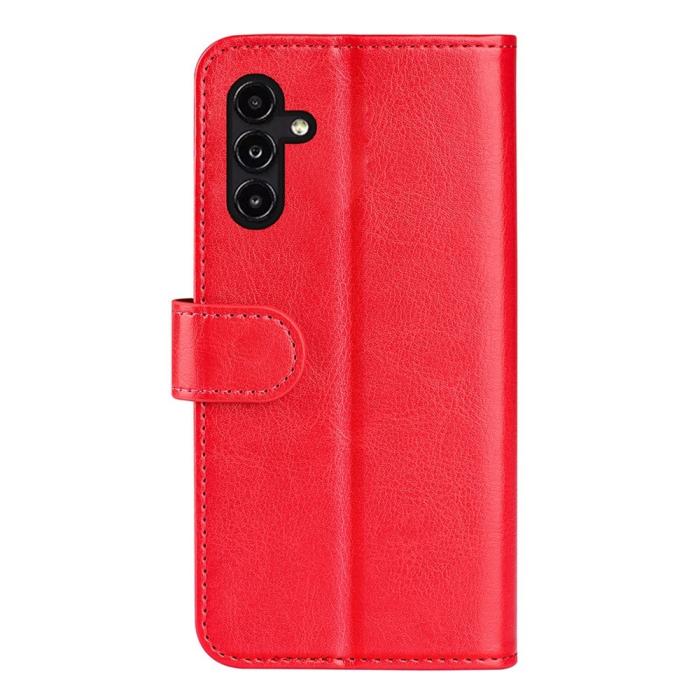 Bild 6, Samsung Galaxy A14 4G/5G Fodral Crazy Horse Läder Röd