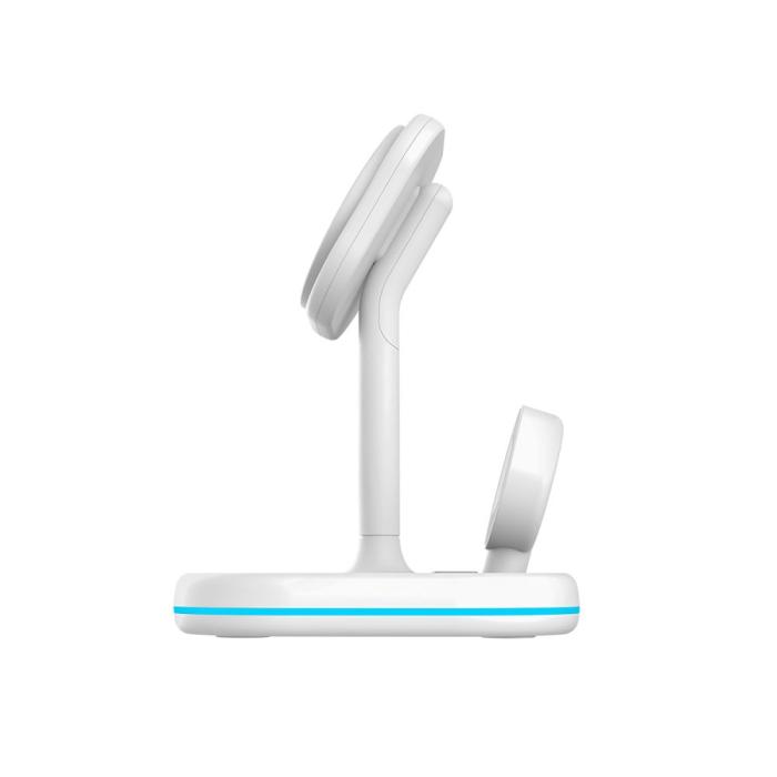 Bild 4, Tech-Protect 15W 3in1 Magnetisk MagSafe Laddare Vit