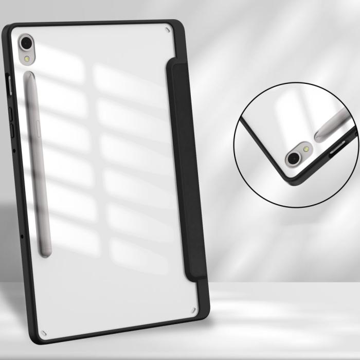 Bild 2, Tech-Protect Galaxy Tab S9 Plus Fodral Hybrid Pennhållare Svart