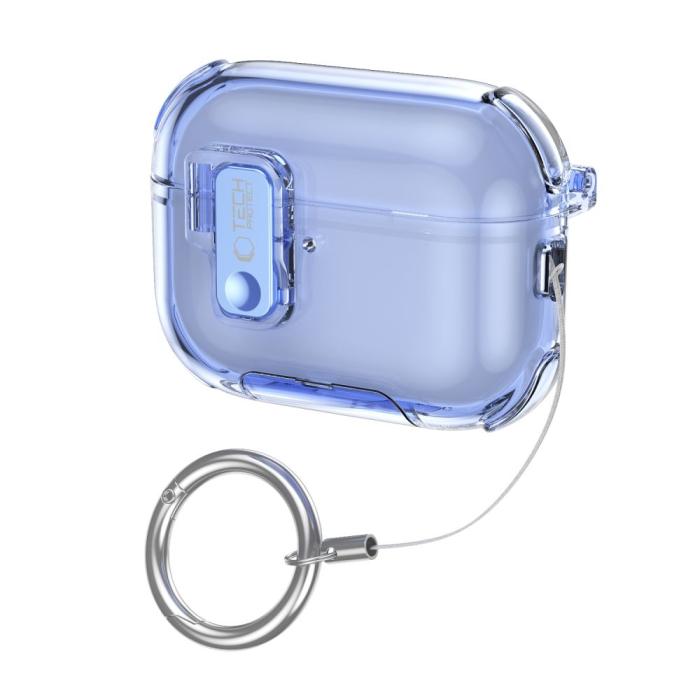 Bild 2, Tech-Protect AirPods Pro 3 Skal Bounce Pro Mist Blue