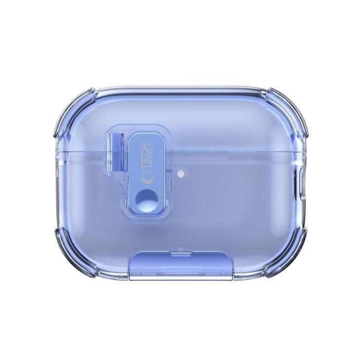 Bild 3, Tech-Protect AirPods Pro 3 Skal Bounce Pro Mist Blue
